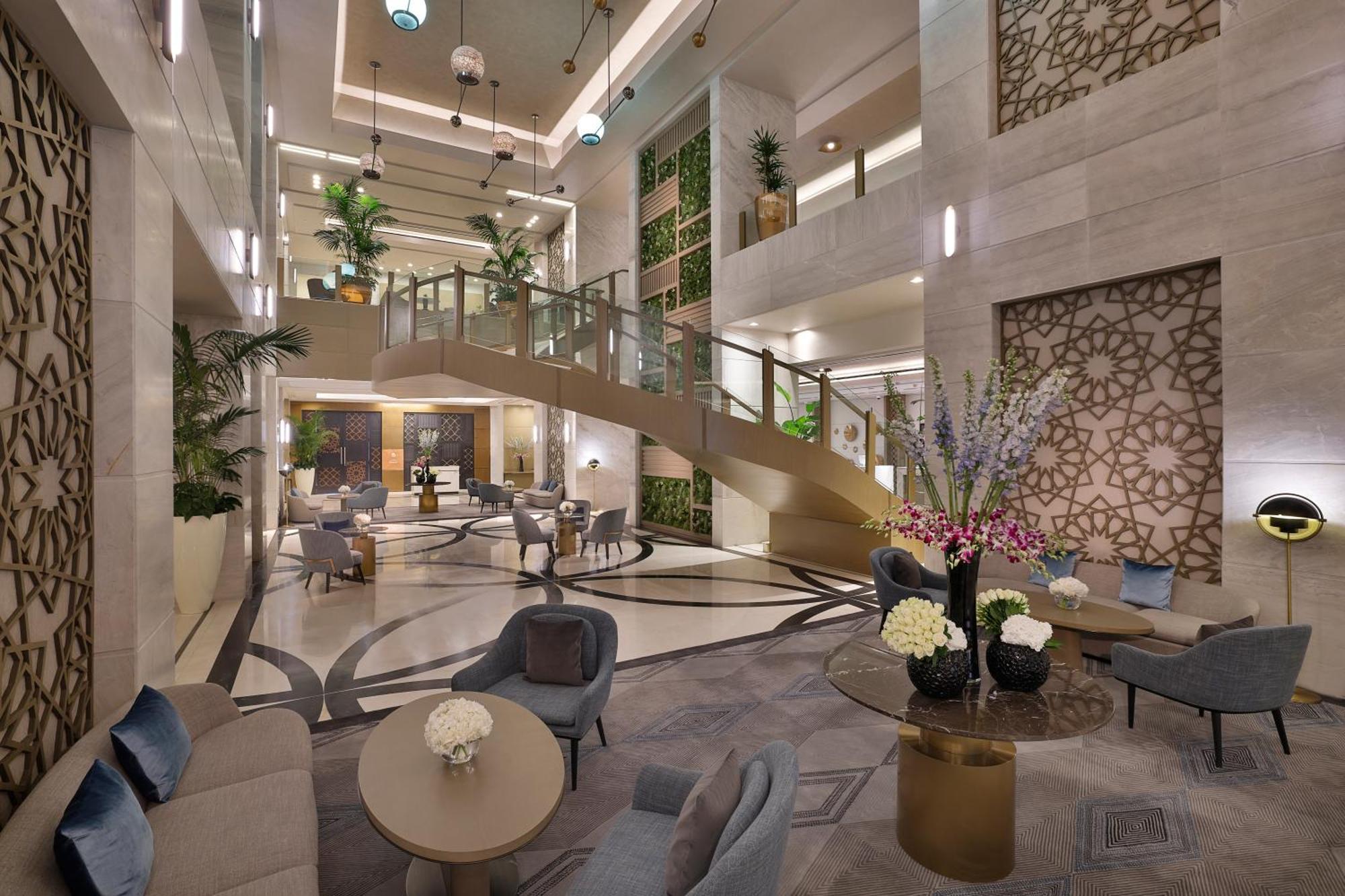 Jumeirah Jabal Omar Makkah Mekka Exterior foto The lobby of the hotel