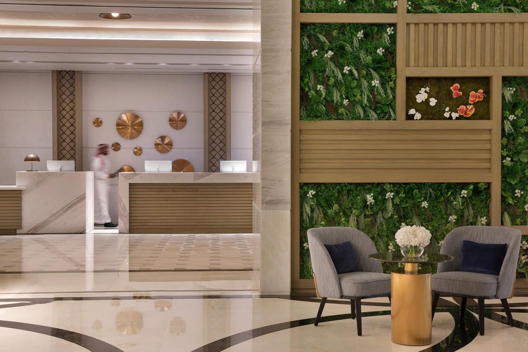 Jumeirah Jabal Omar Makkah Mekka Exterior foto The lobby of the hotel