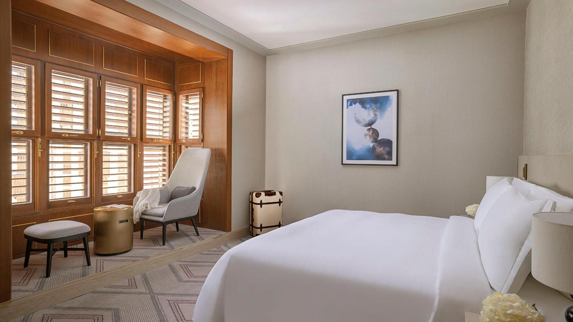Jumeirah Jabal Omar Makkah Mekka Exterior foto A guest room at The St. Regis